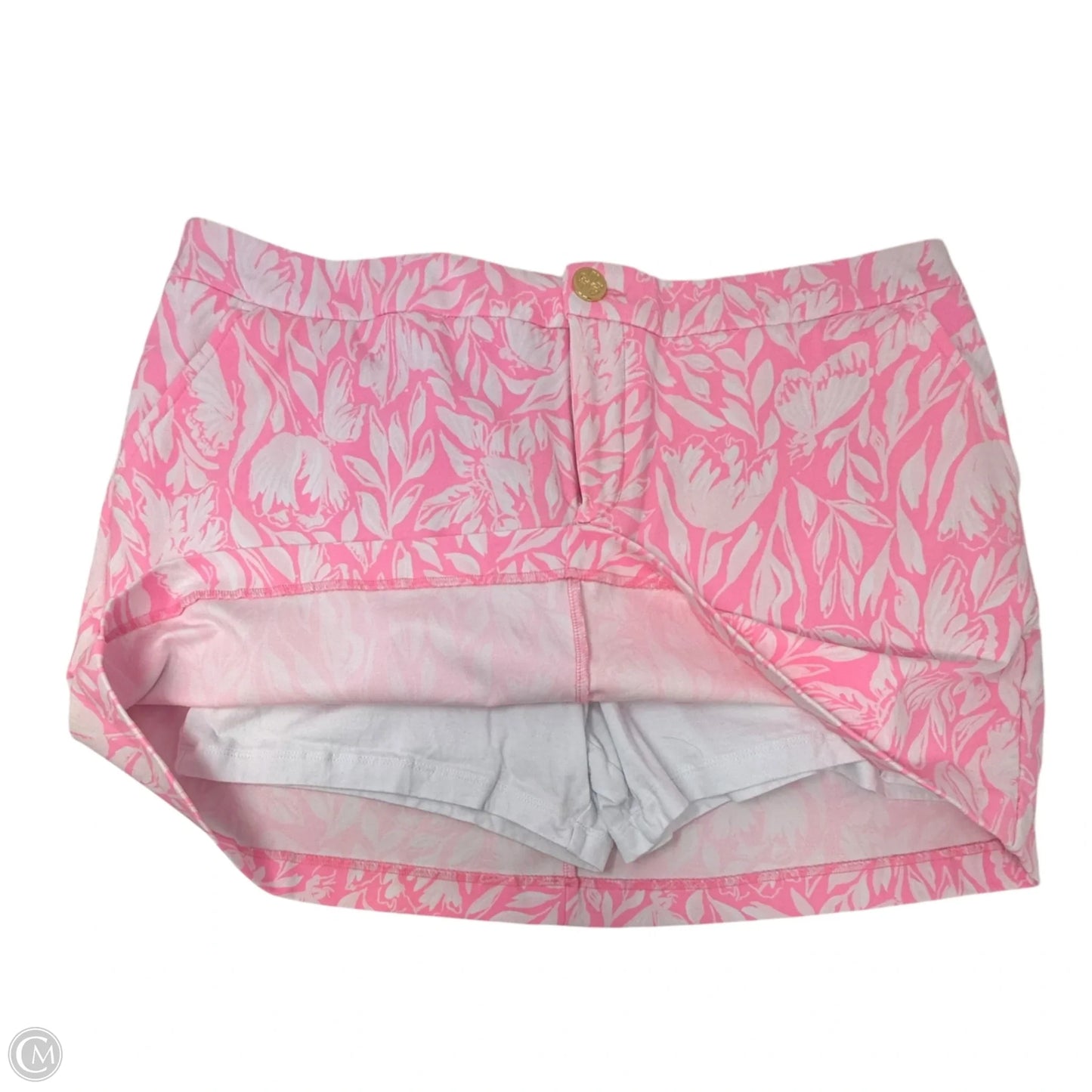 Colette Knit Skort Designer By Lilly Pulitzer In Tulip to Tango Rousseau Pink, Size: 14