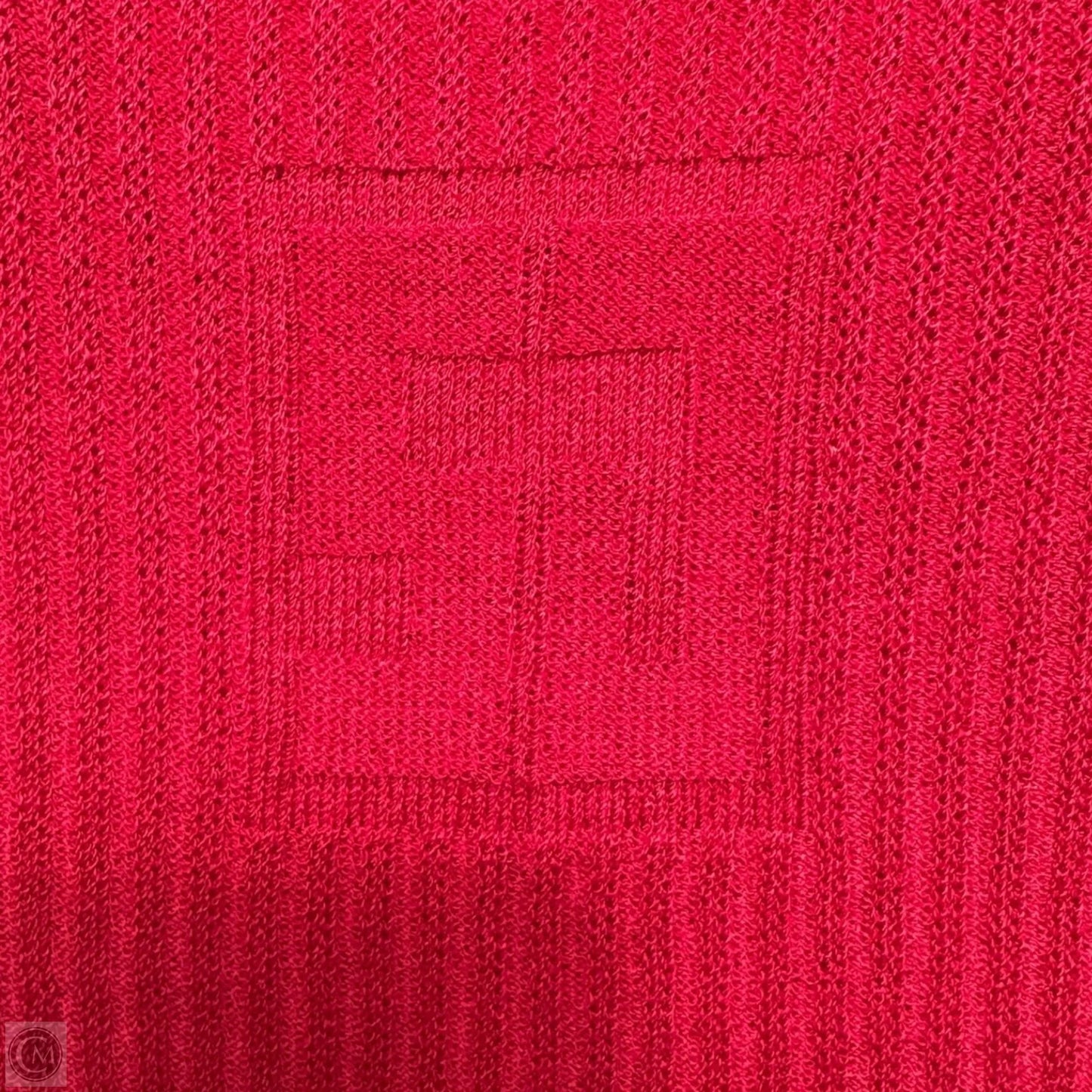 Knit Top Sleeveless Luxury Designer By St John Collection In Red, Size: S