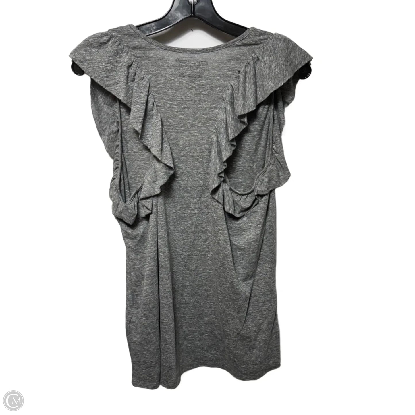 Top Sleeveless By Current Elliott In Grey, Size: L