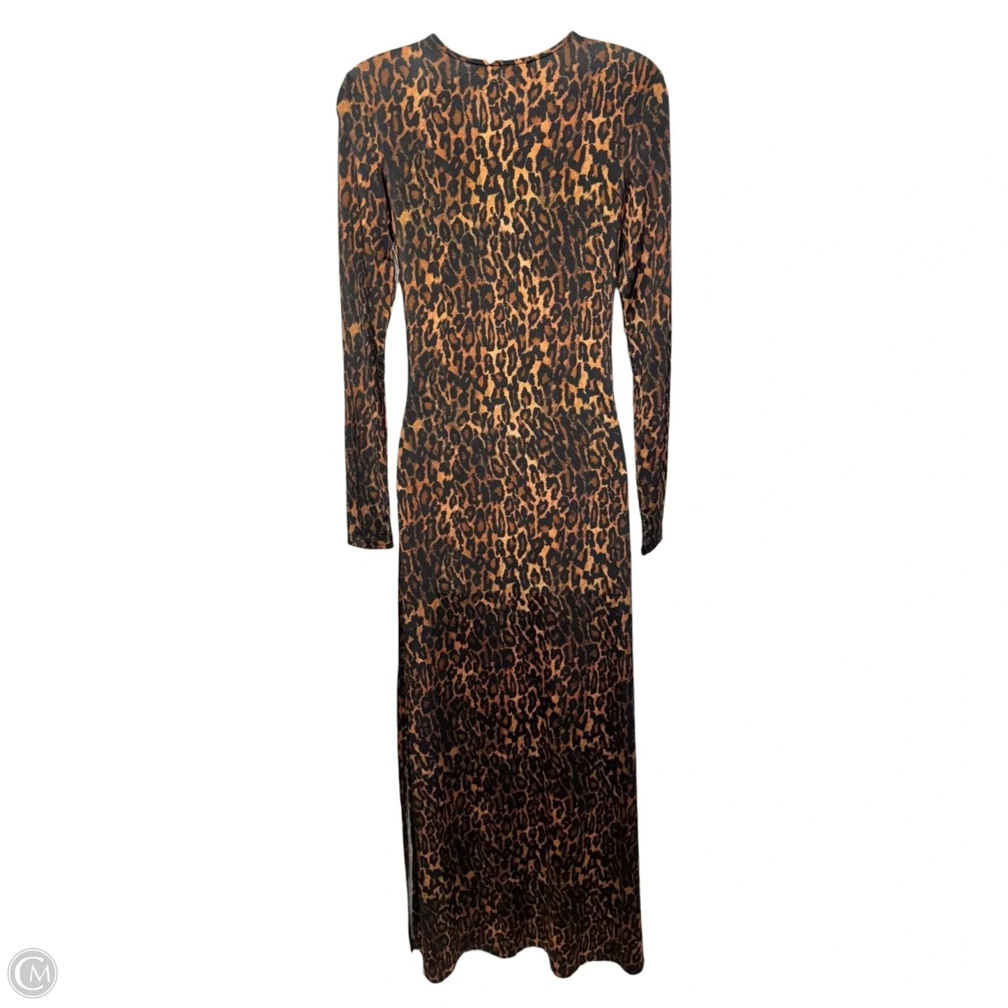 Katlyn Evita Maxi Dress Designer By All Saints In Leopard Print, Size: 4