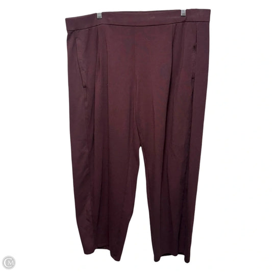 Pants Leggings By Eileen Fisher In Maroon, Size: Xl