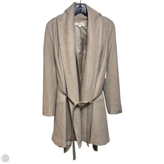 Belted Wool Blend Coat By Altard State In Beige, Size: S