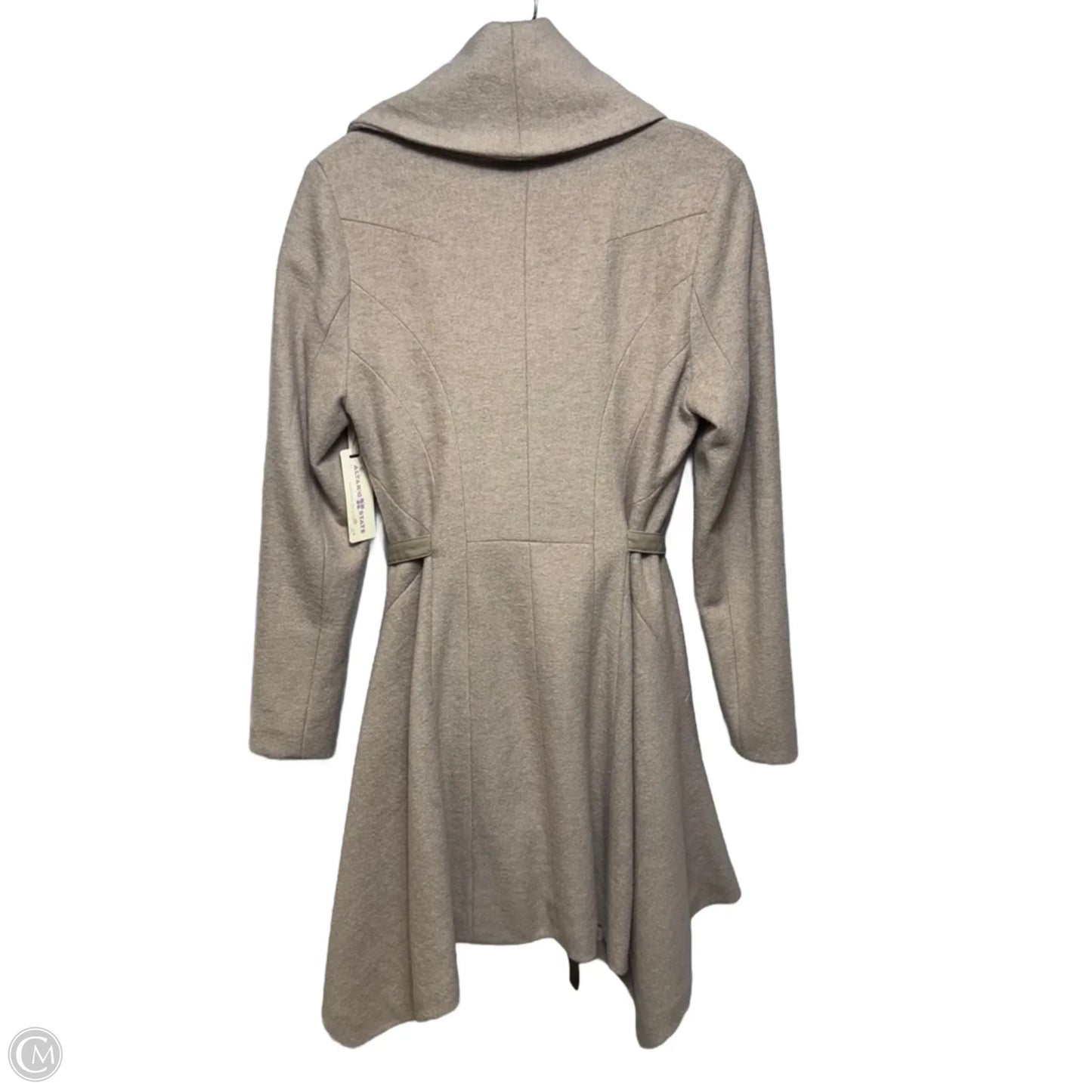 Belted Wool Blend Coat By Altard State In Beige, Size: S