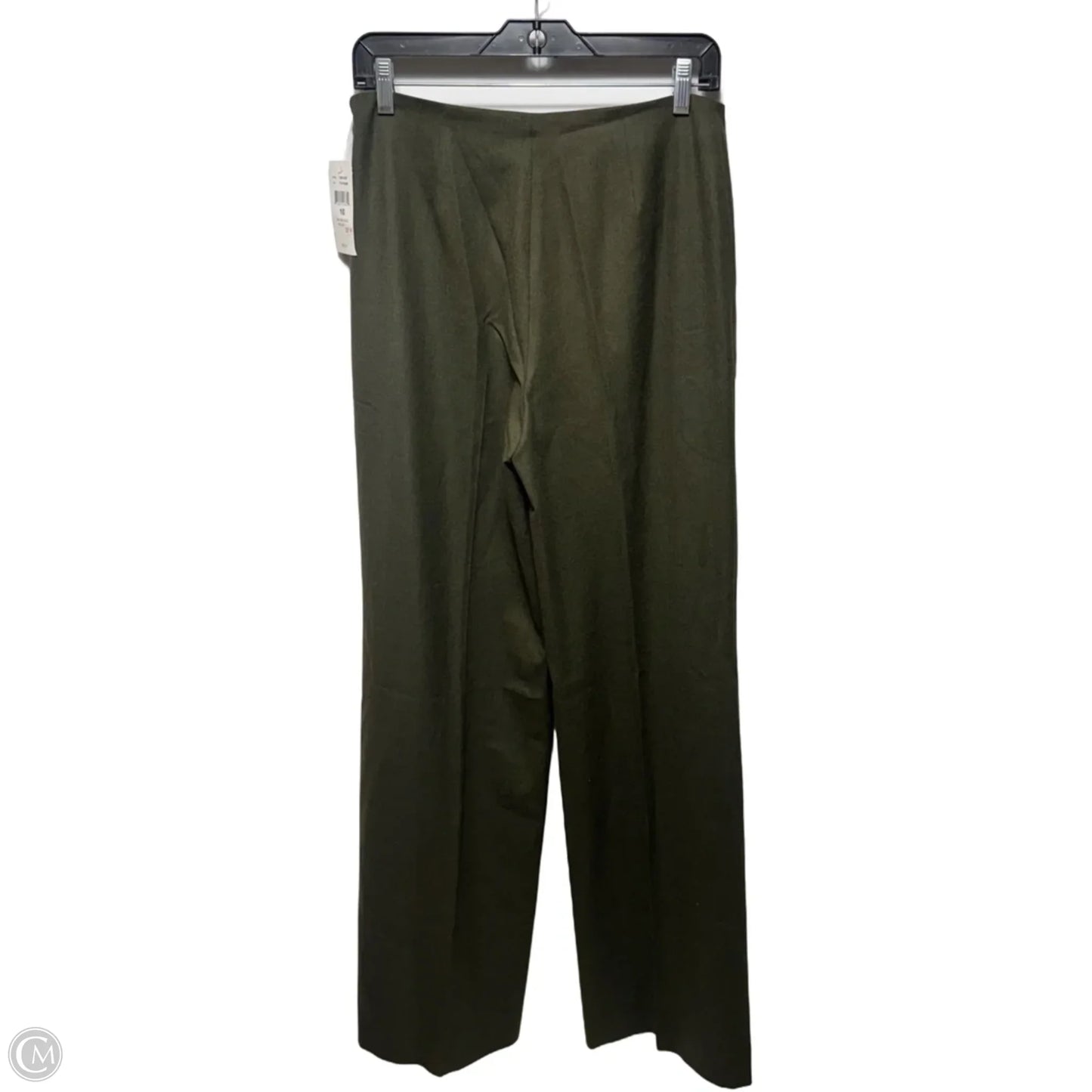 Wool Pants Dress By Ralph Lauren Black Label In Green, Size: 10