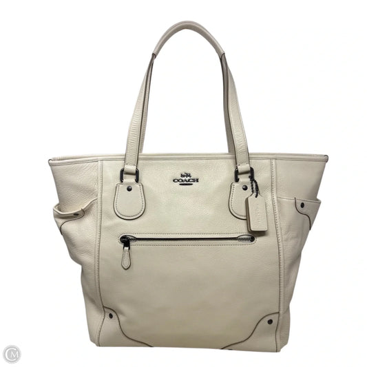 Mickie Tote Designer By Coach, Size: Medium