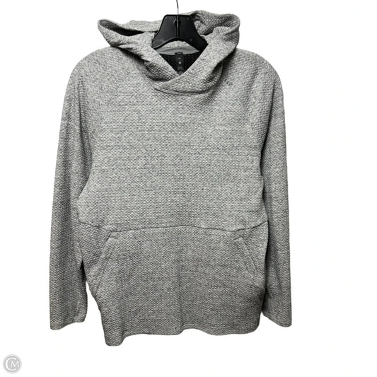 Athletic Sweatshirt Hoodie By Lululemon In Grey, Size: Xs