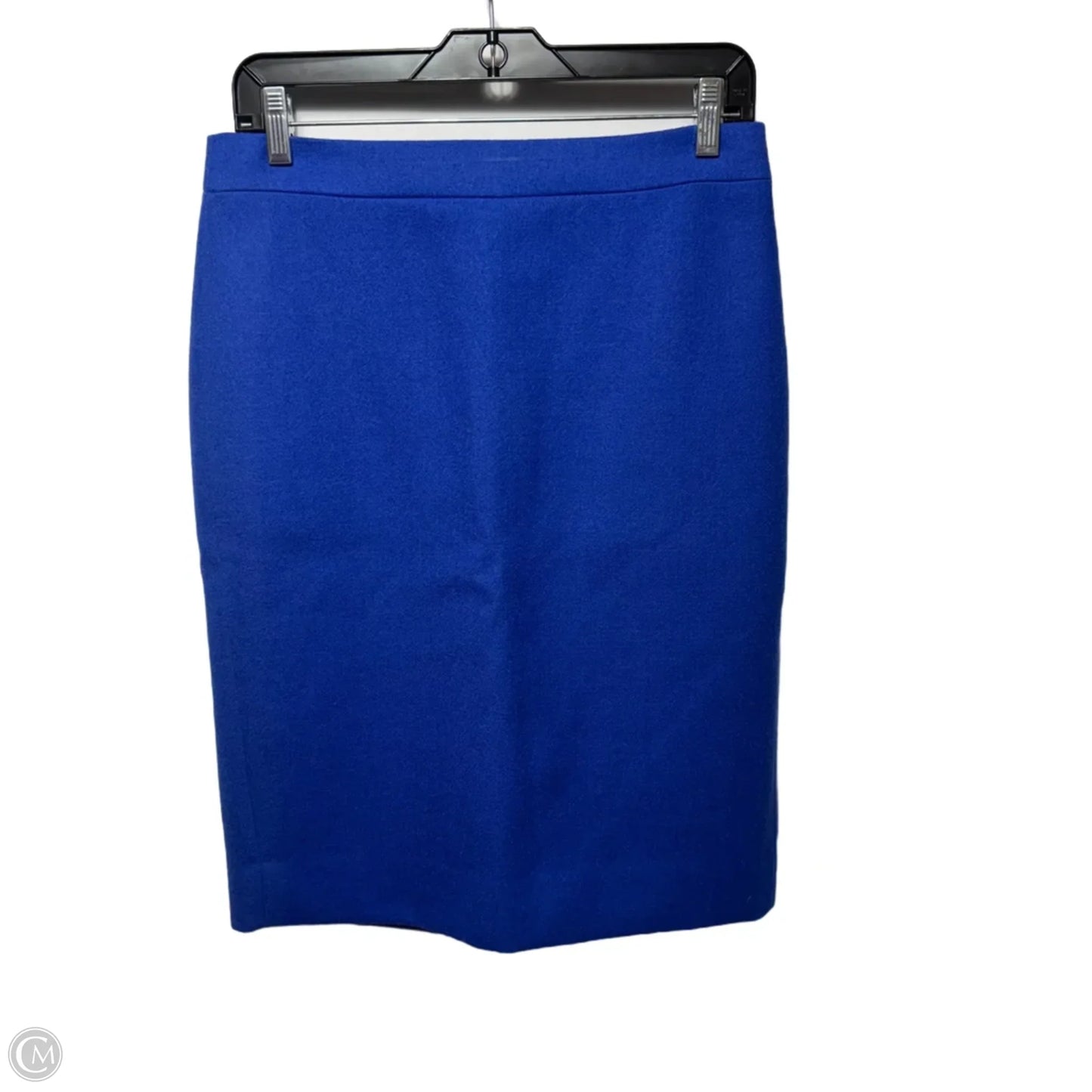 Wool Mini Skirt By J. Crew In Blue, Size: 4