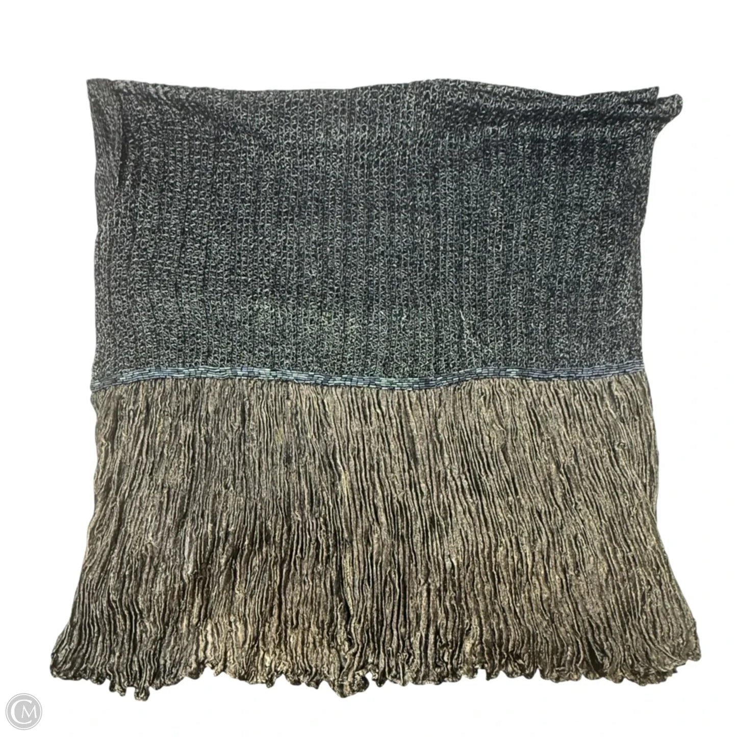 Metallic Silk Blend Kora Wrap By Badgley Mischka