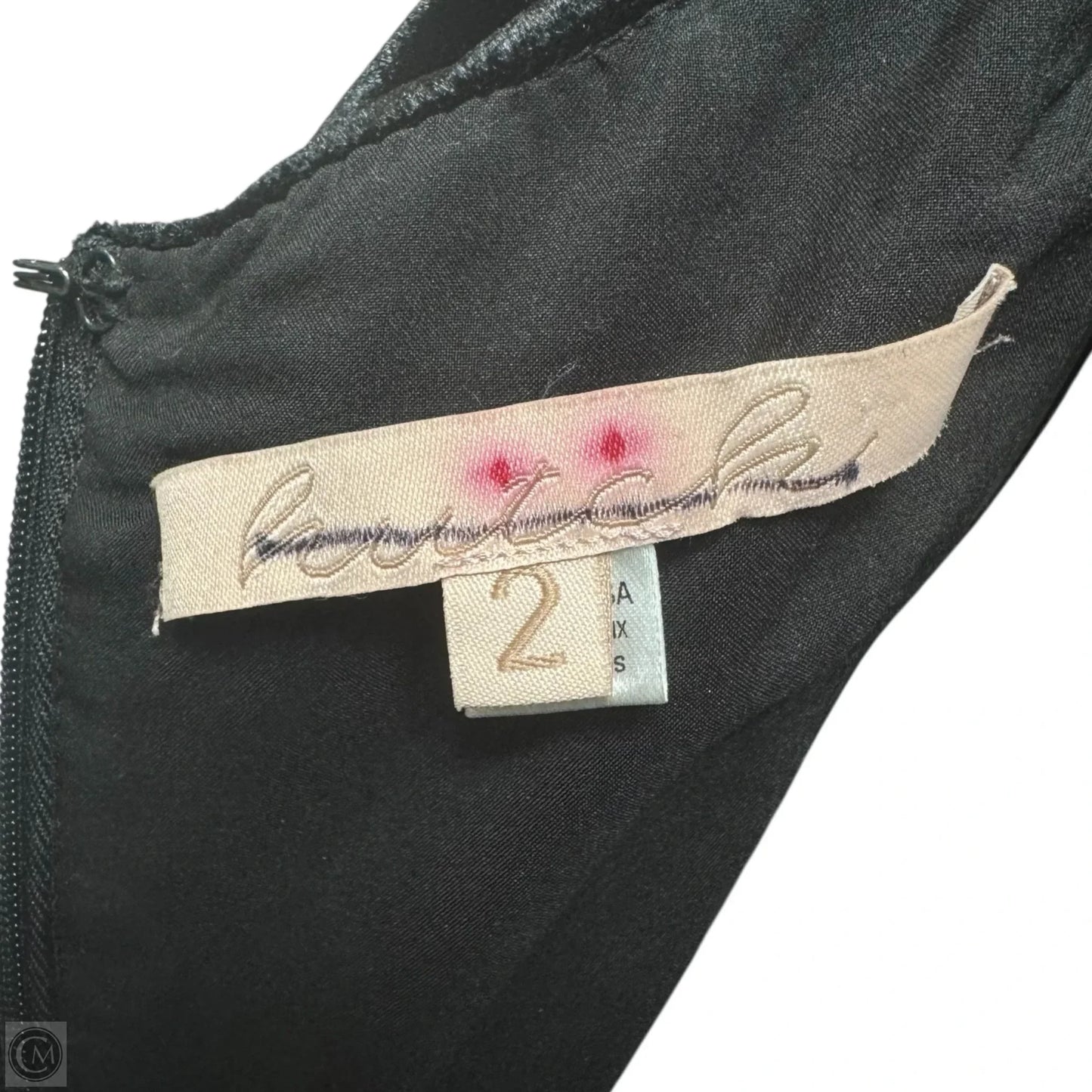 RUCHED PUFF-SLEEVED MINI DRESS By Hutch In Black, Size: 2