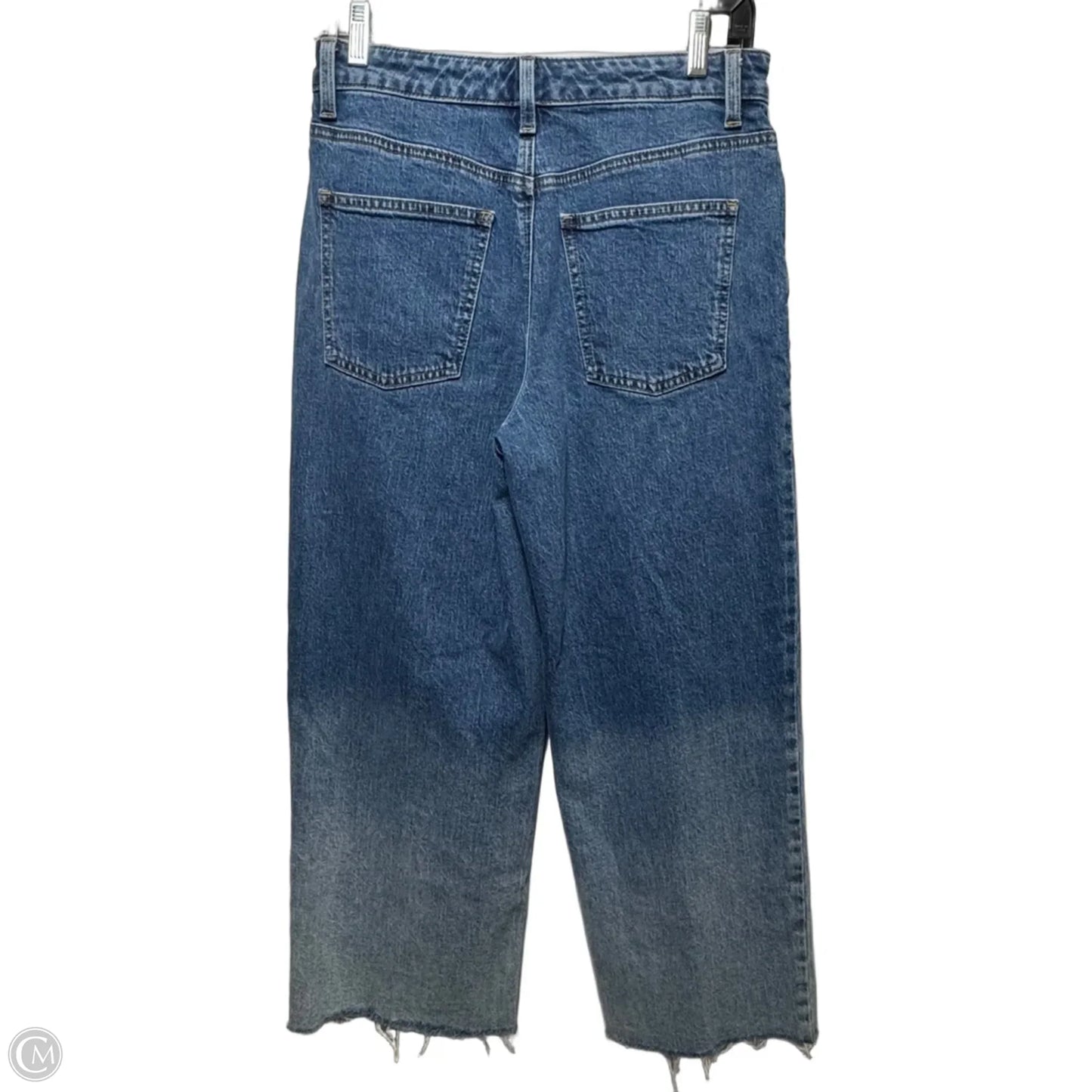 Jeans Cropped By Talbots In Blue Denim, Size: 2