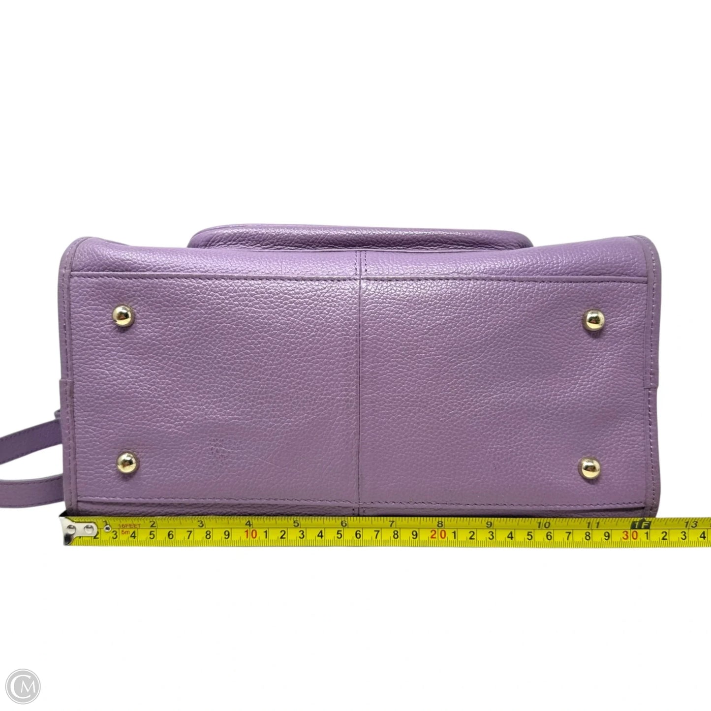 Kelly Leather Convertible Satchel By Ora Delphine, Size: Medium