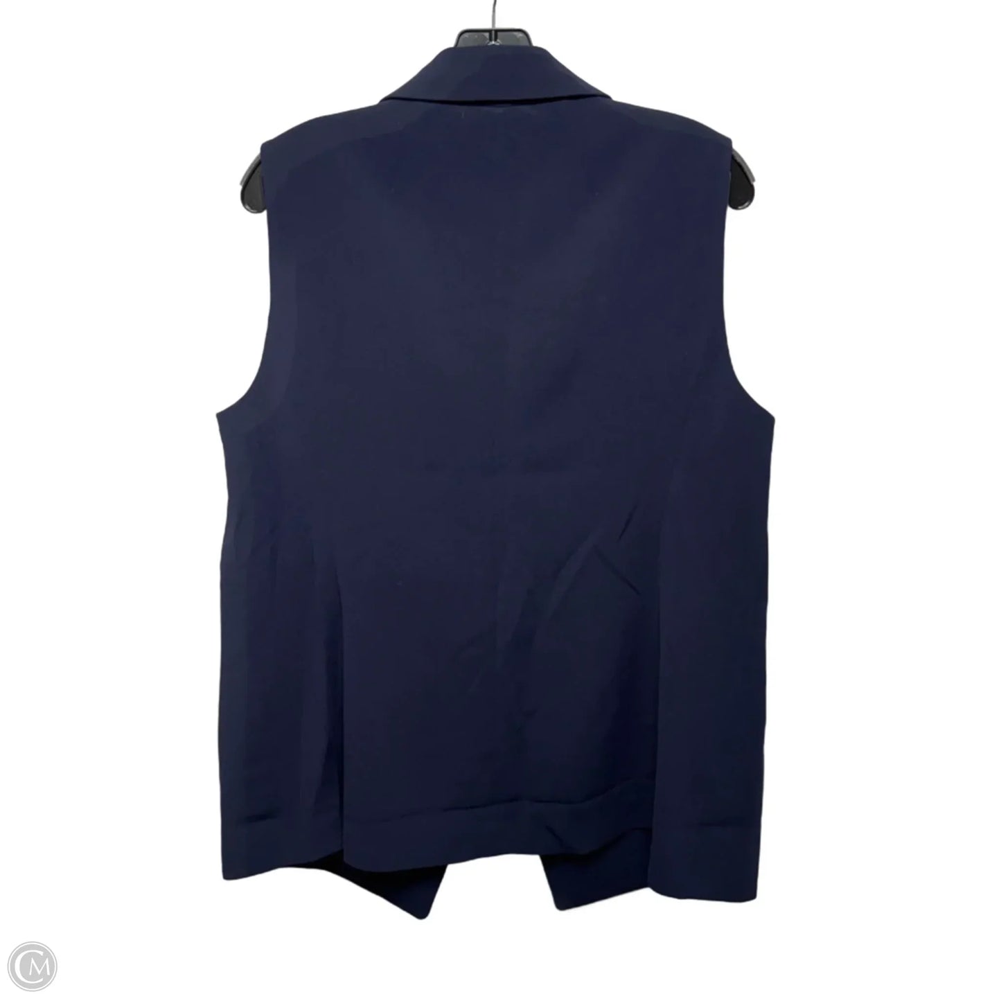 Vest Other By Talbots In Navy, Size: 16