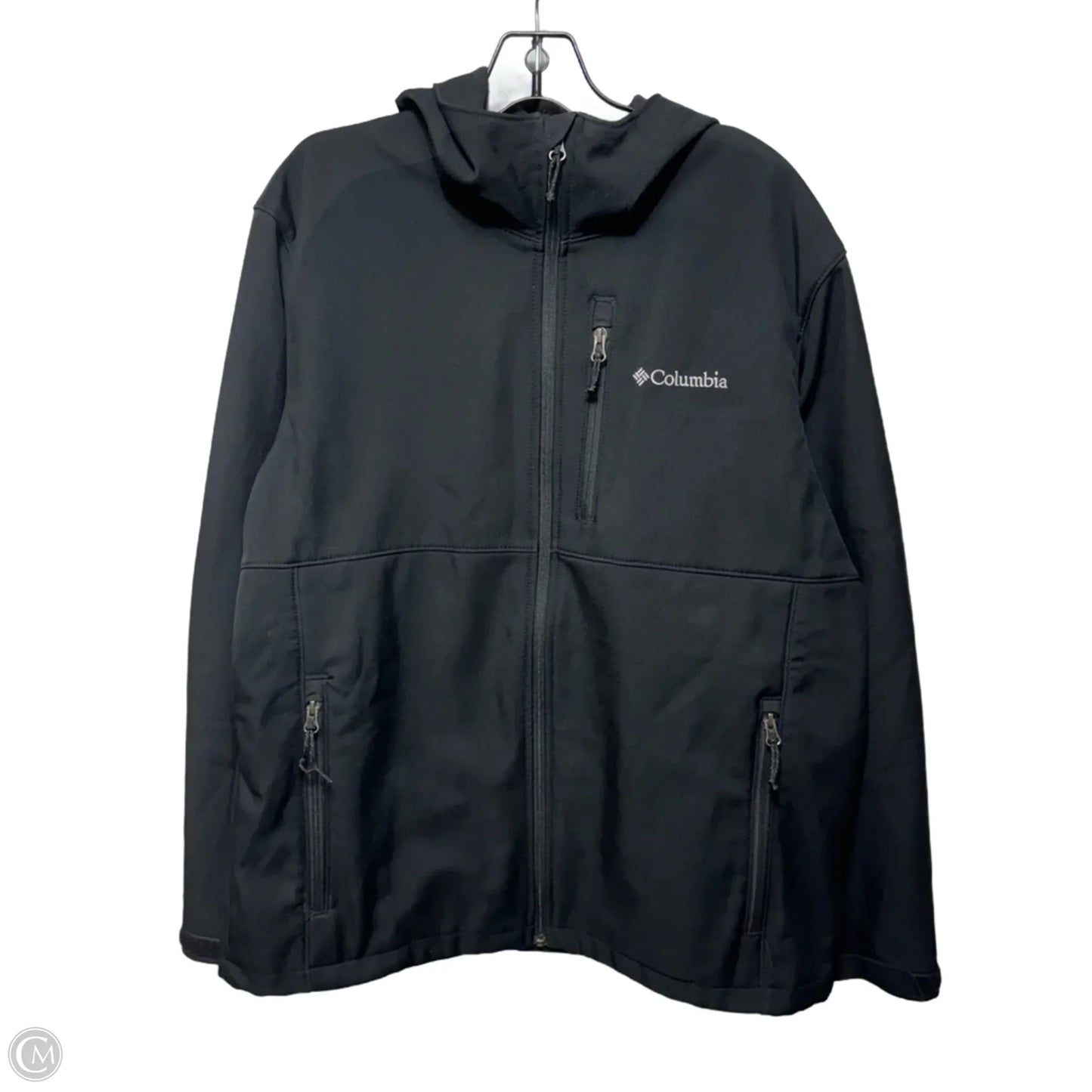 Athletic Jacket By Columbia In Black, Size: L