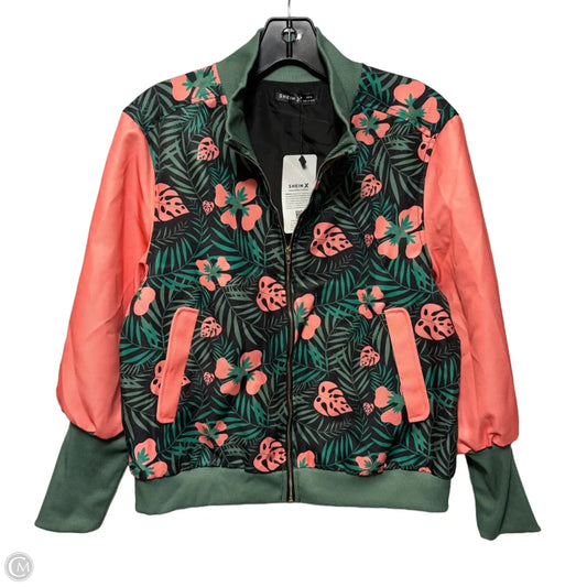 Jacket Other By Shein In Tropical Print, Size: M