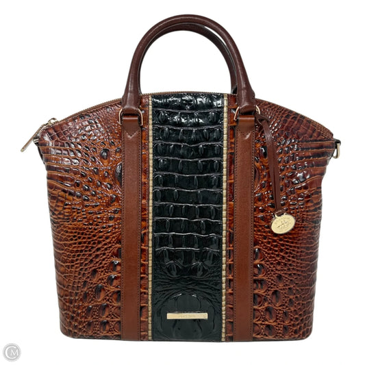 Duxbury Satchel Designer By Brahmin, Size: Large