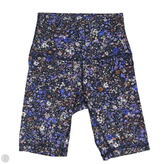 Athletic Shorts By Lululemon In Multi-colored, Size: 0