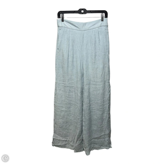 Pants Wide Leg By Wonderly In Blue, Size: M