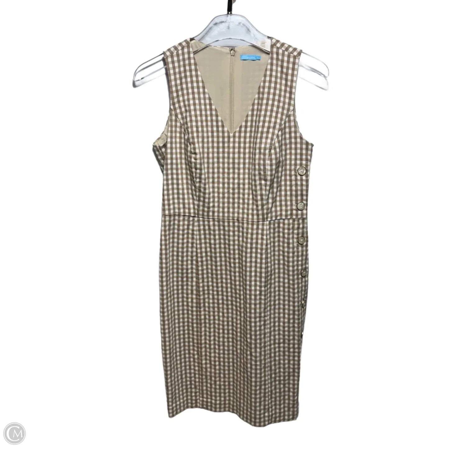 Dress Casual Short By J Mclaughlin In Checkered Pattern, Size: 2
