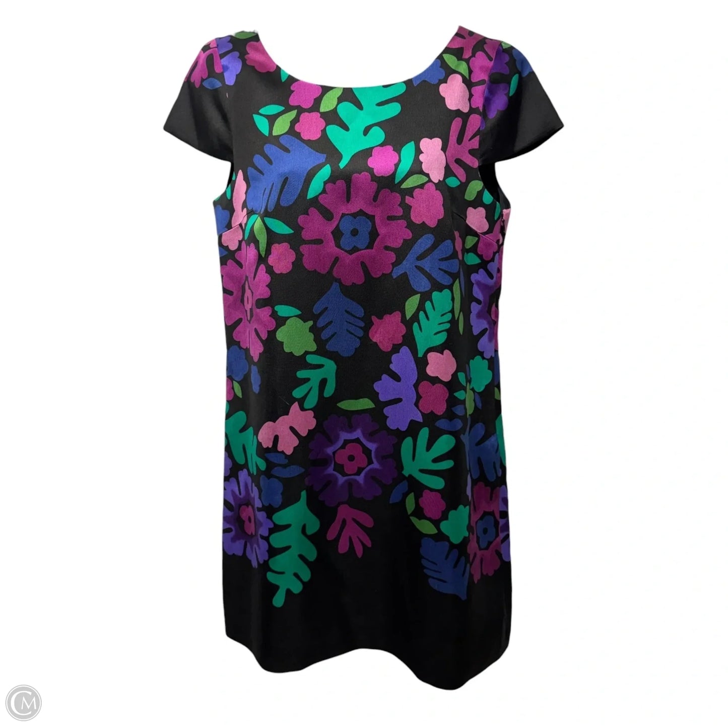 Wool & Silk Dress Casual Short By Tibi In Floral Print, Size: 6