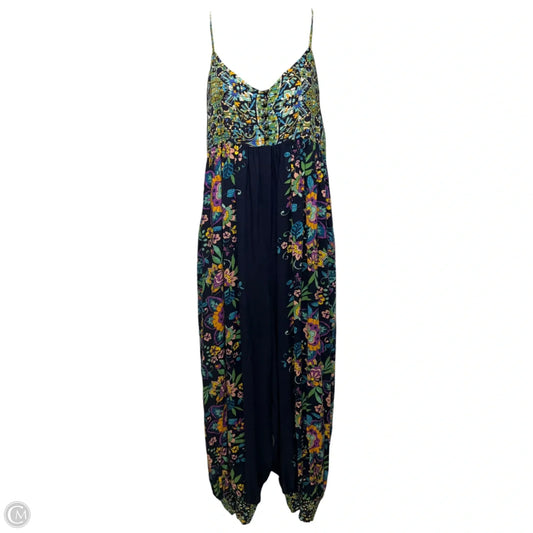 Jumpsuit By Anthropologie In Floral Print, Size: S