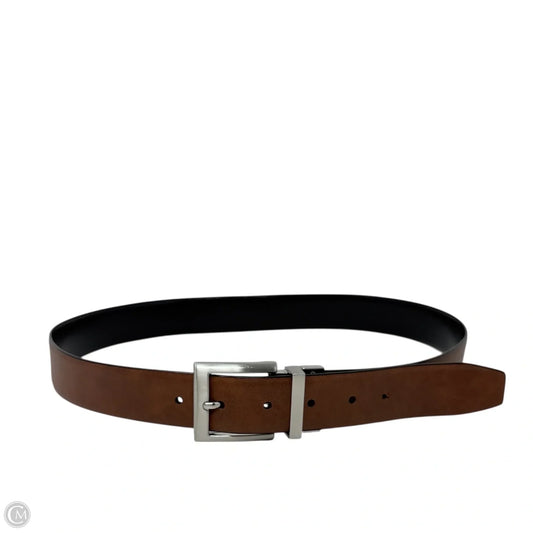 Reversible Leather Belt Designer By Karl Lagerfeld, Size: Large