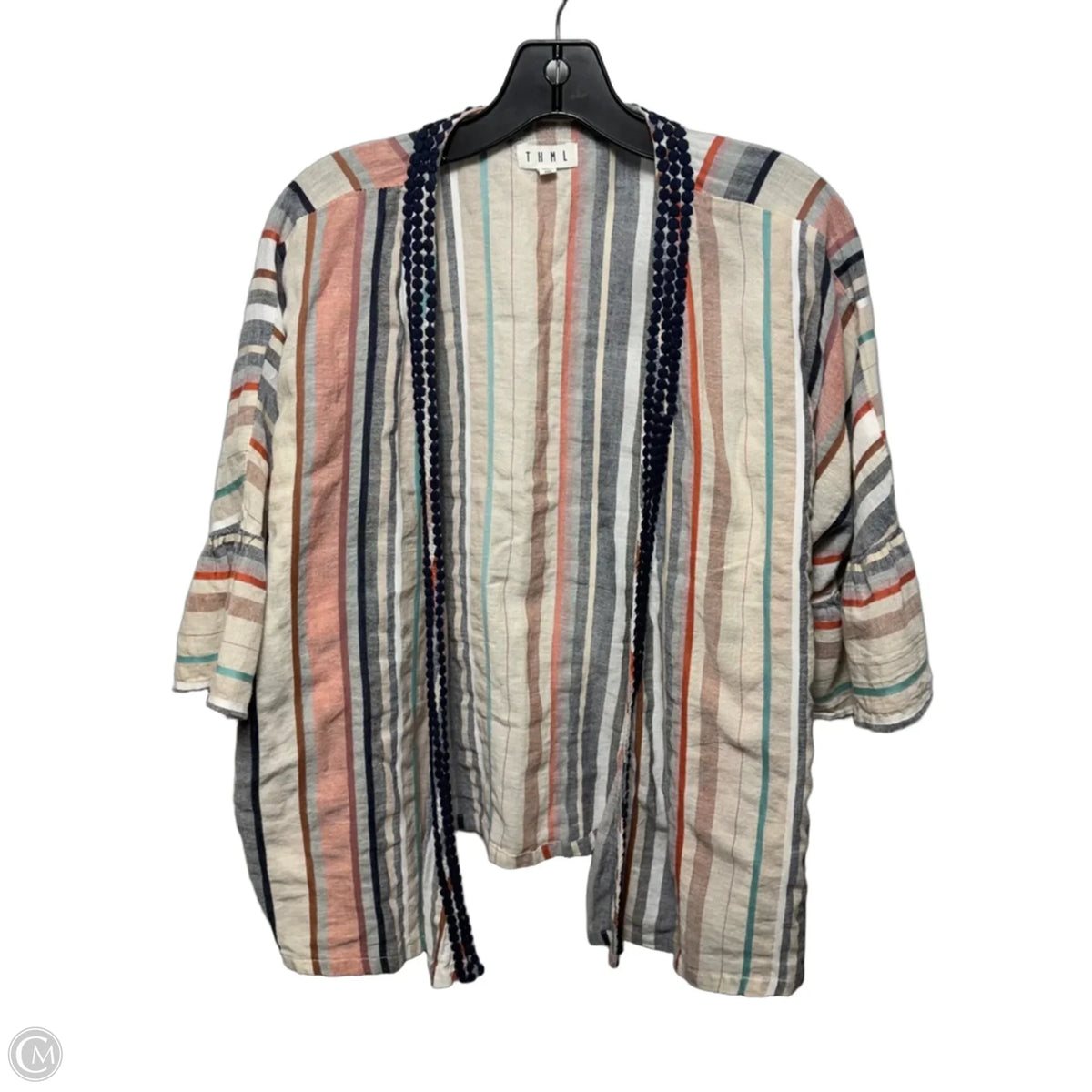 Cardigan By Thml In Striped Pattern, Size: M