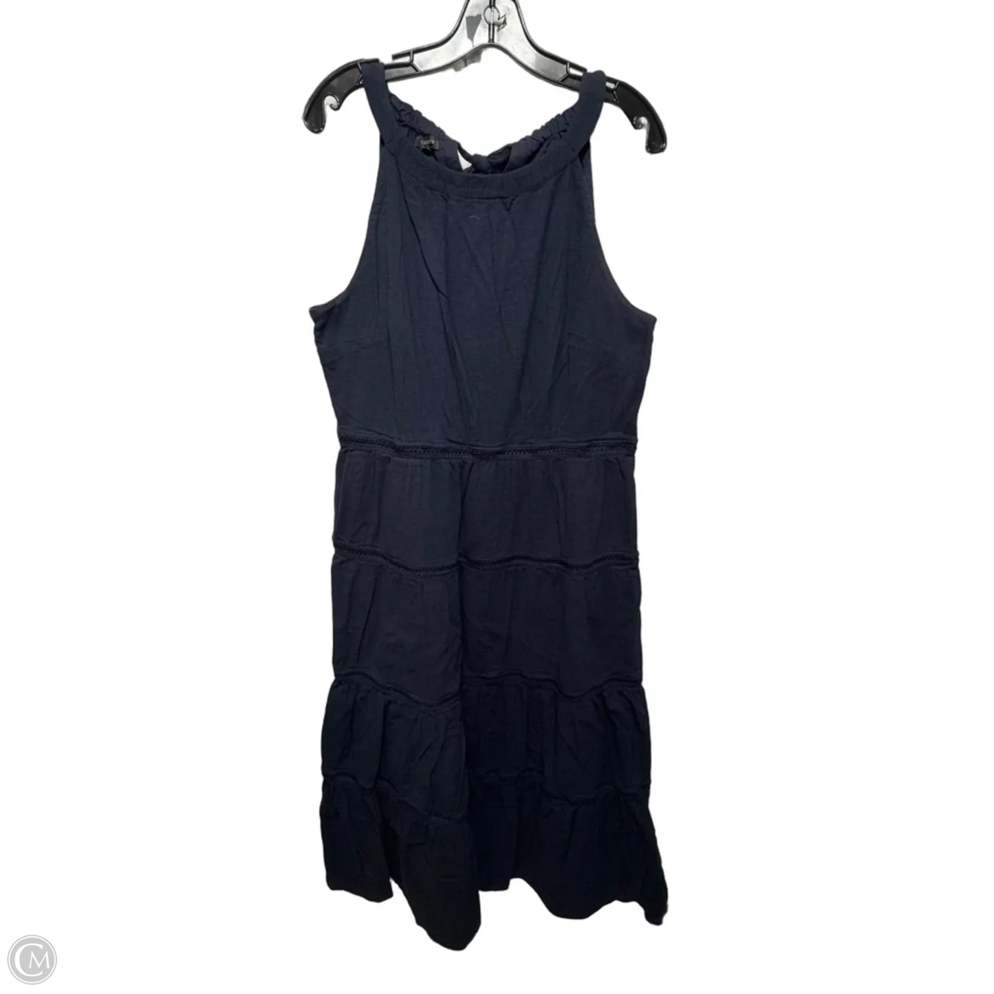 Dress Casual Maxi By Talbots In Navy, Size: 14