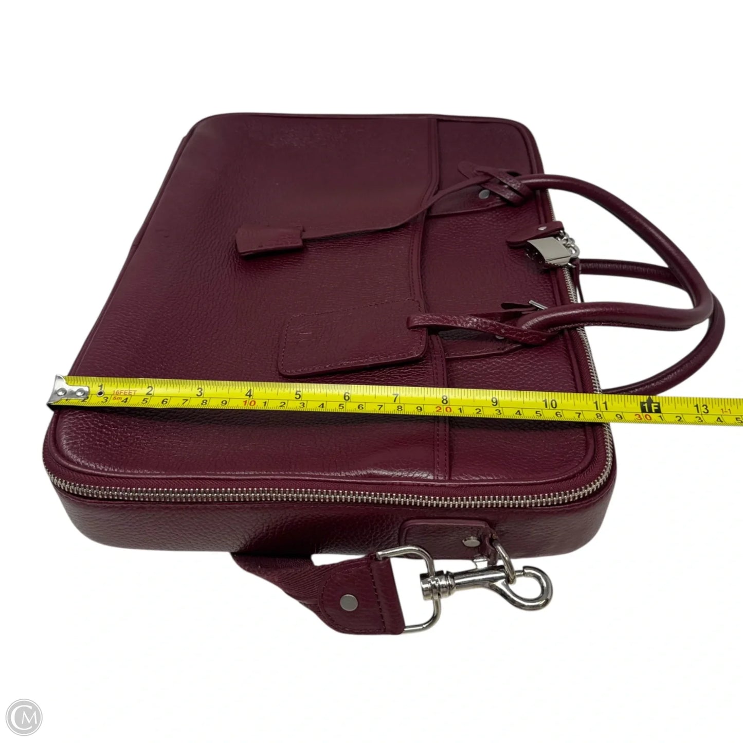 Laptop Bag Leather By Ro, Size: Large