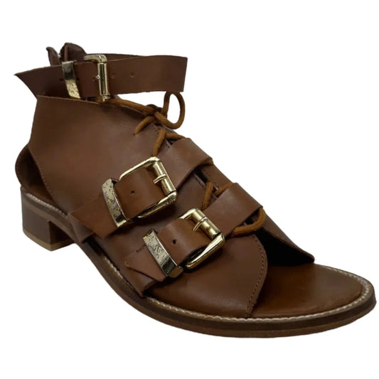 Ocean Views Boot Sandals 
By Free People In Tan, Size: 8.5