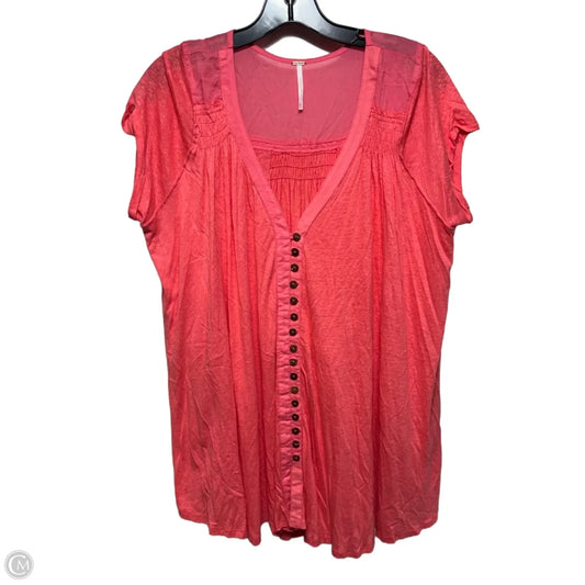 Top Sleeveless By Free People In Coral, Size: Xs