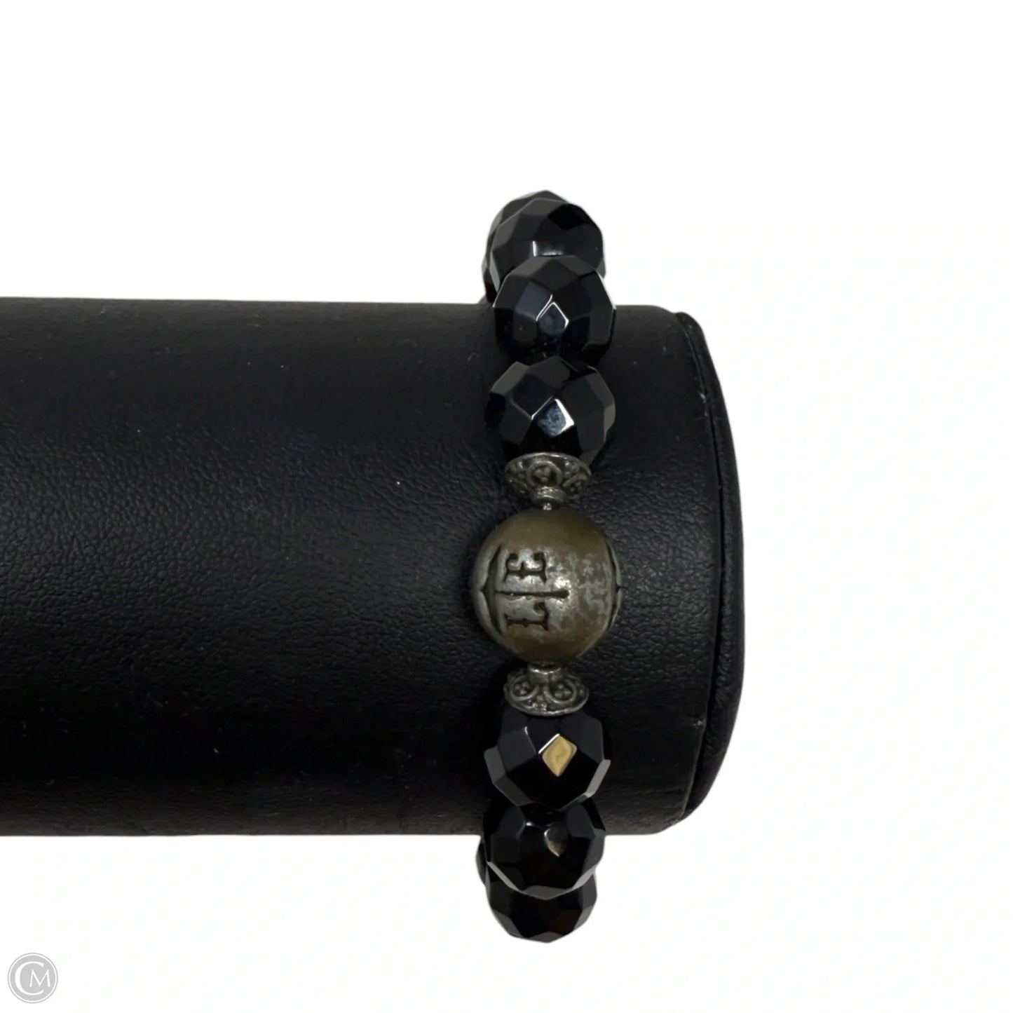 Faceted Beaded Stretch Bracelet
