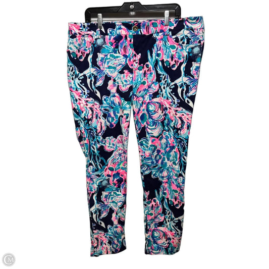 Pants Designer By Lilly Pulitzer In Multi-colored, Size: 16