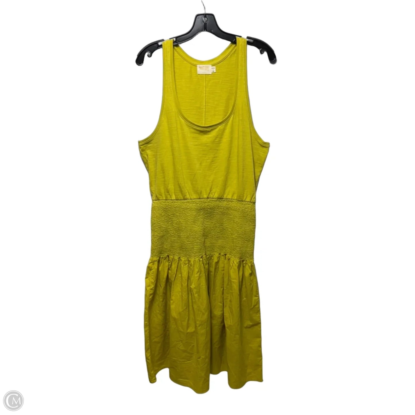 Sahar Combo Dress By Nation LTD In Chartreuse, Size: L