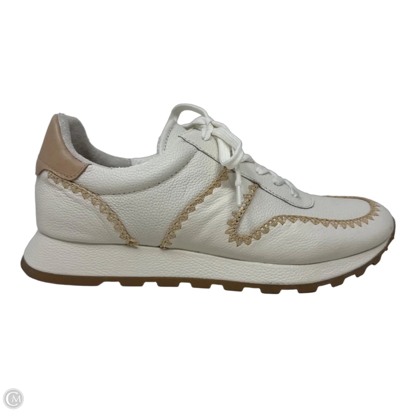 Shoes Sneakers By Dolce Vita In Tan & White, Size: 10