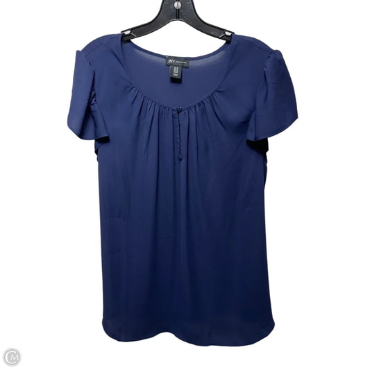 Top Sleeveless By Jones New York In Navy, Size: 1x