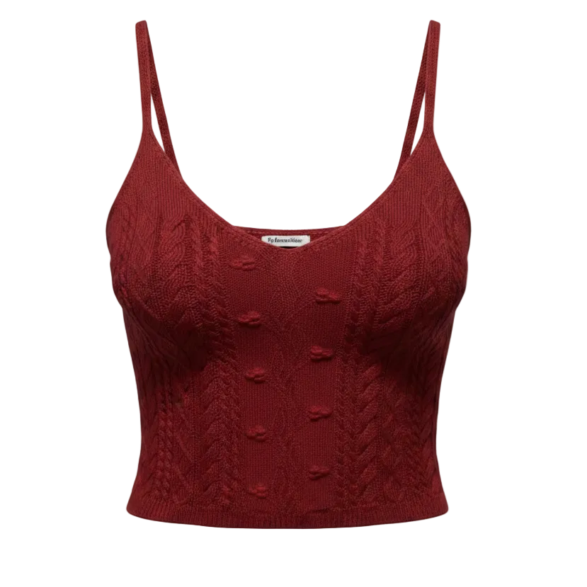 Janina Novelty Sweater Tank By Reformation In Red, Size: M