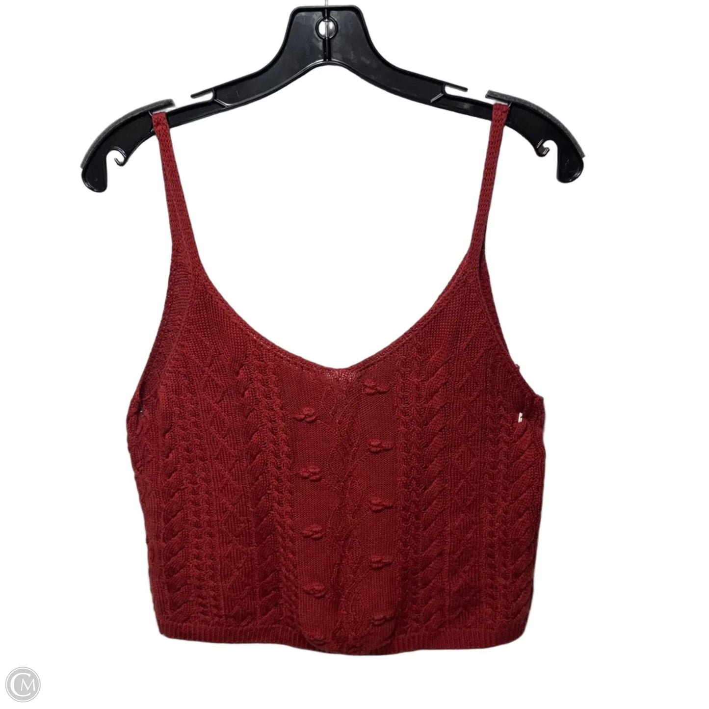 Janina Novelty Sweater Tank By Reformation In Red, Size: M
