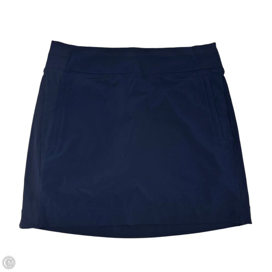 Athletic Skort By Athleta In Navy, Size: 10