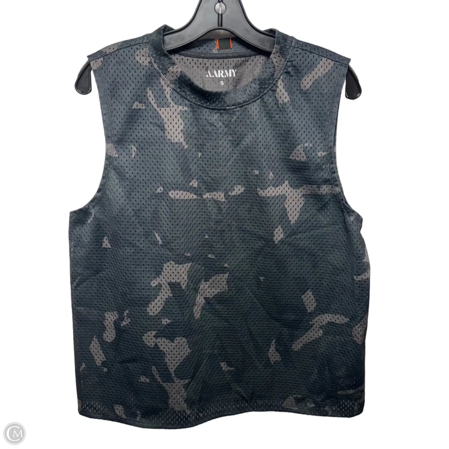 Mesh Athletic Tank Top By Aarmy In Camouflage Print, Size: S