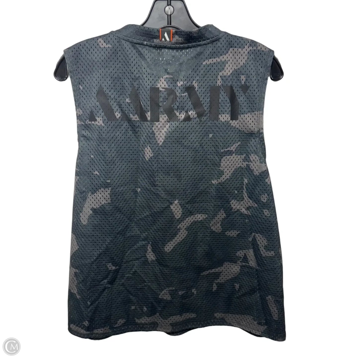 Mesh Athletic Tank Top By Aarmy In Camouflage Print, Size: S