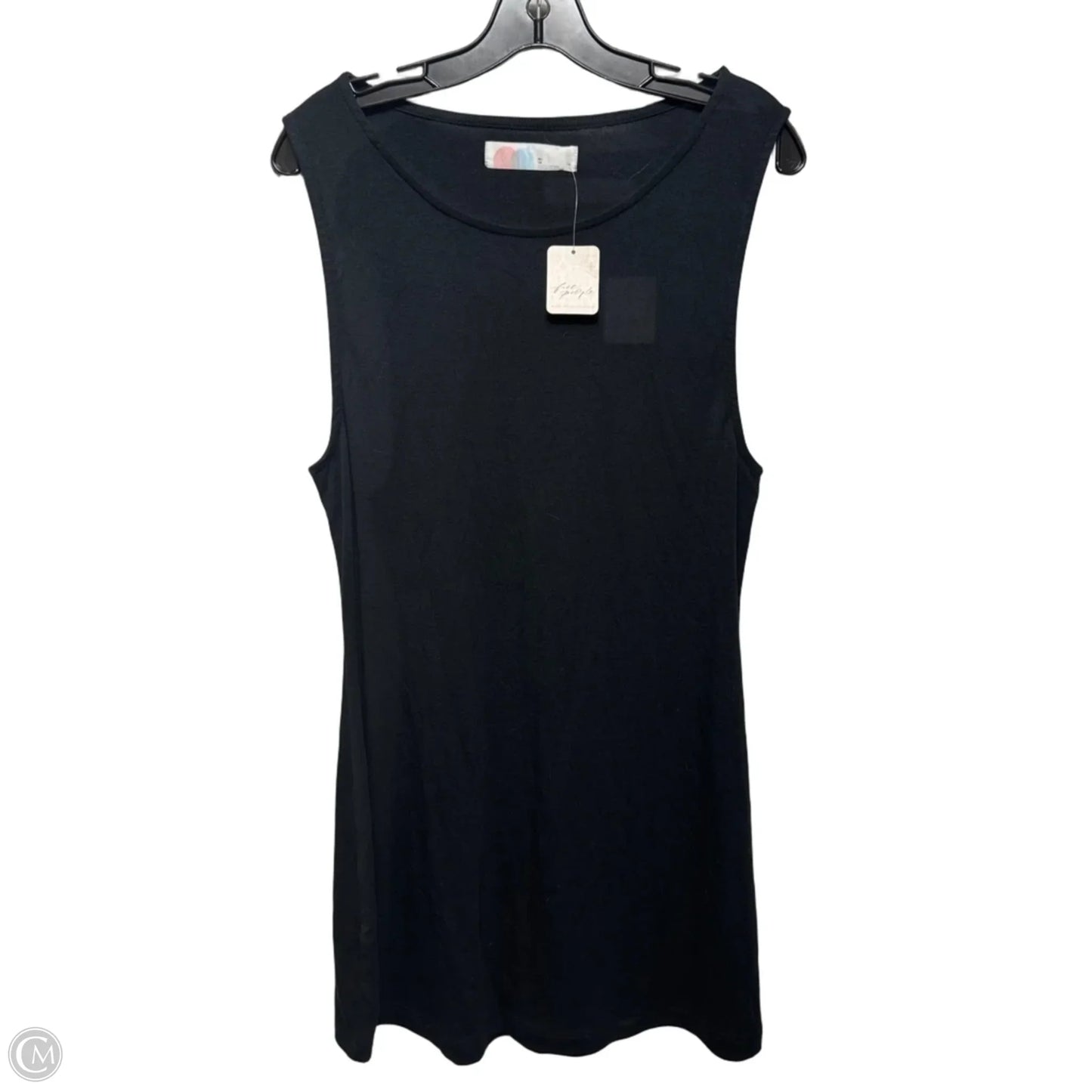 Tank Mini Dress By Free People Beach In Black, Size: Xl