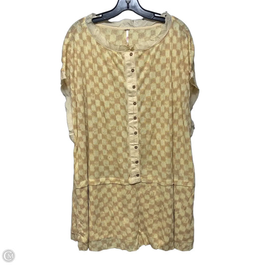 Dress Casual Short By Free People In Checkered Pattern, Size: Xl