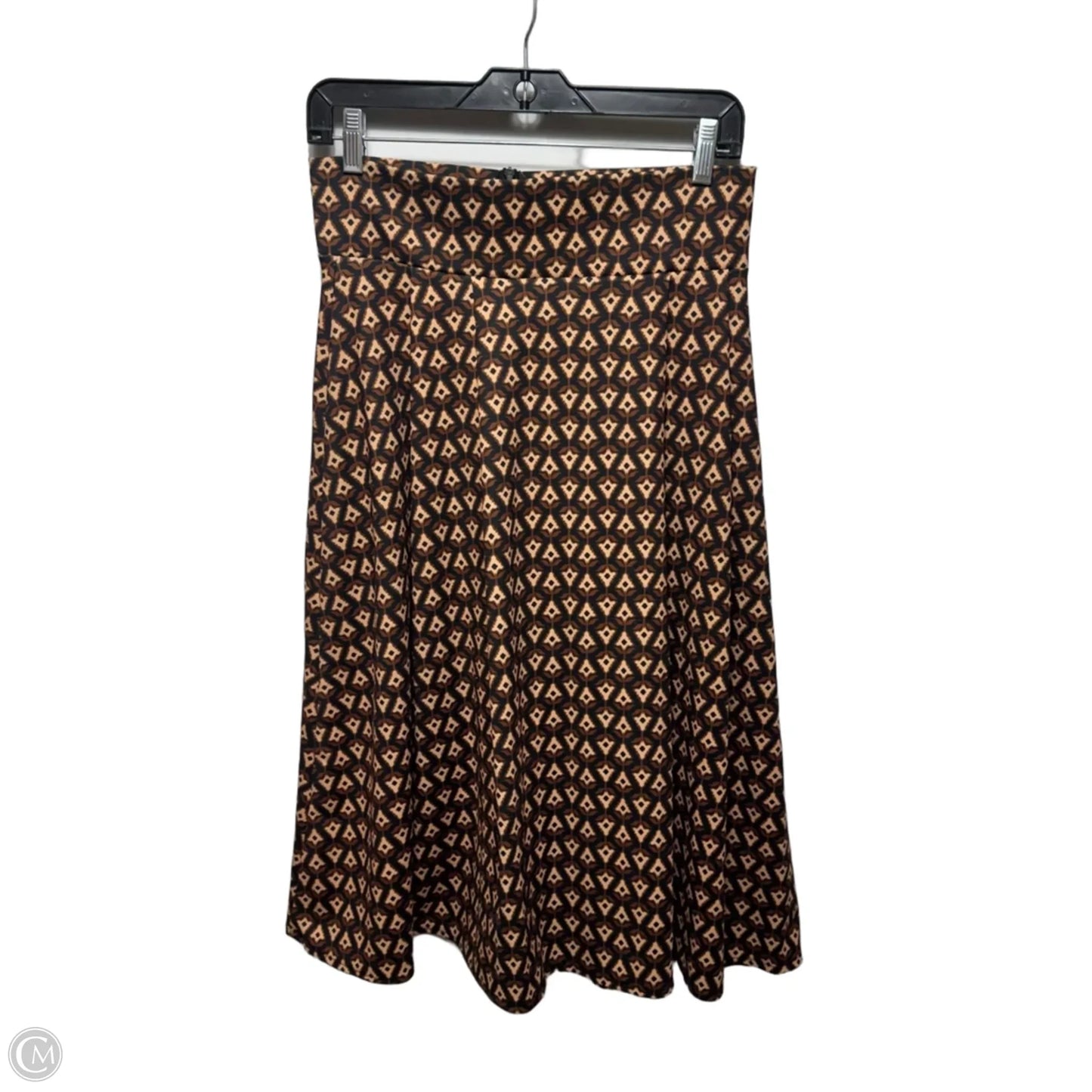 Skirt Midi By Adele Altman In Geometric Pattern, Size: M