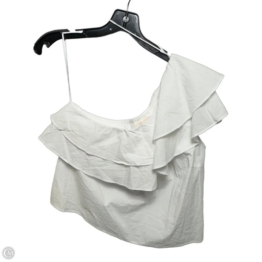 Top Sleeveless By Mi Ami In White, Size: Xl