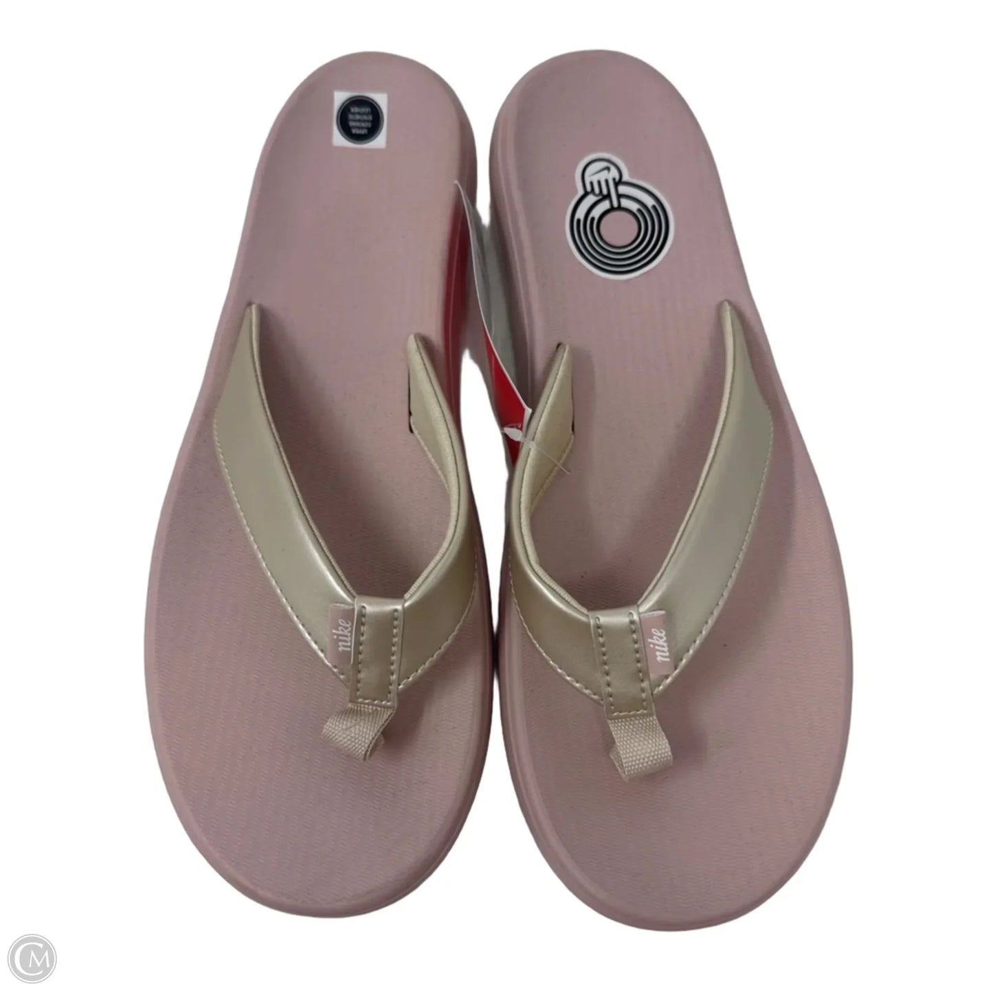 Bella Sandals Flip Flops By Nike In Pink, Size: 10