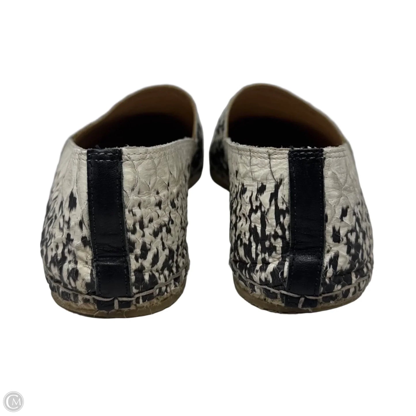 Mara Espadrille Shoes Flats By Loeffler Randall In Snakeskin Print, Size: 7.5
