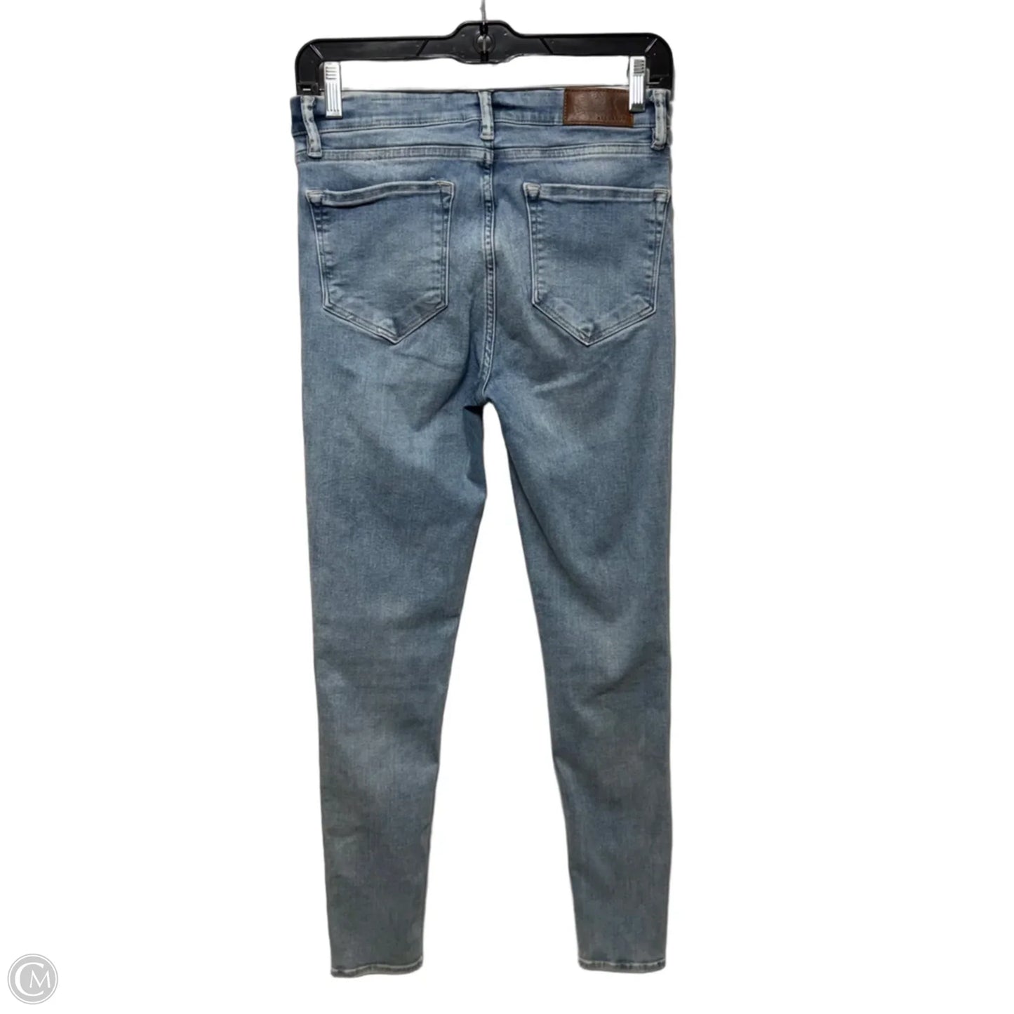 Grace Skinny Jeans Designer By All Saints In Blue Denim, Size: 10/30