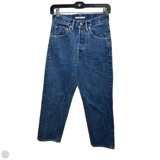 Loose Tapered Jeans By hatski In Blue Denim, Size: 0