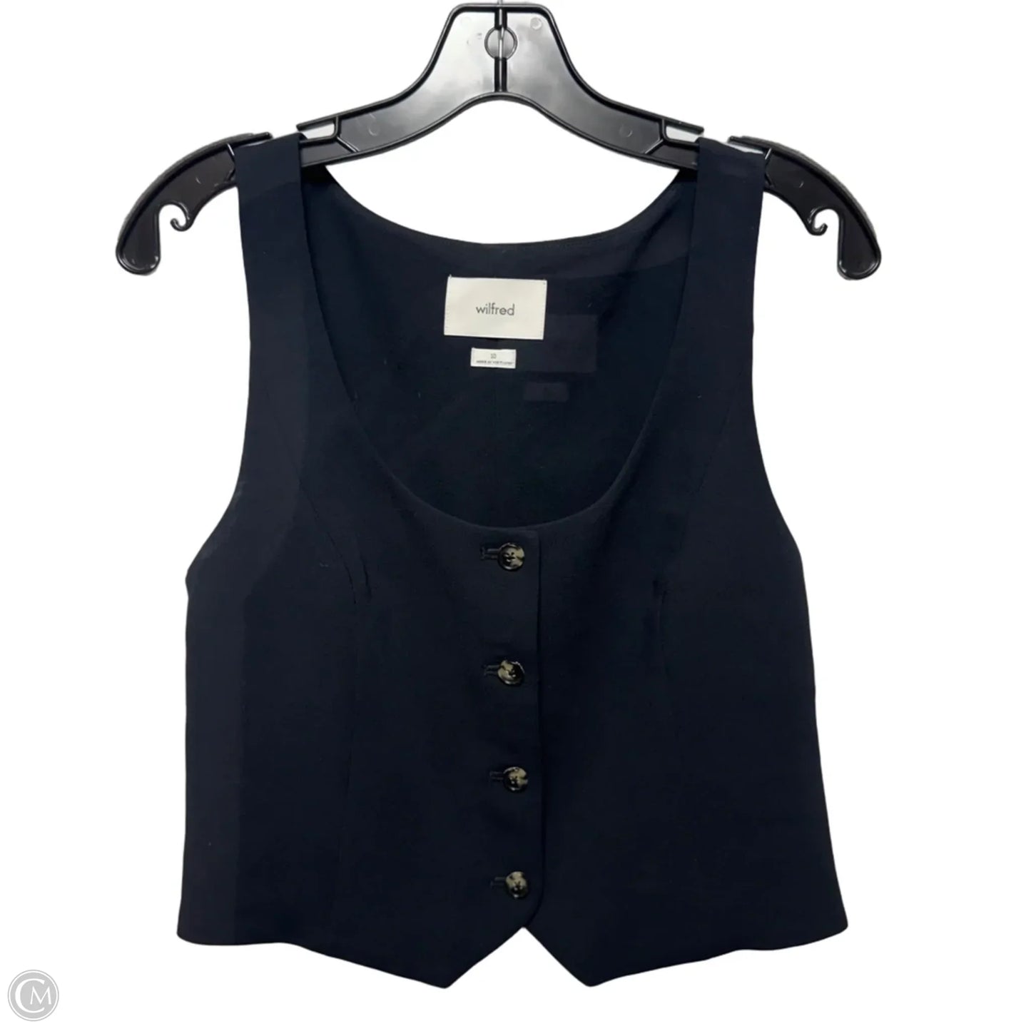 Top Sleeveless By Wilfred In Black, Size: 10
