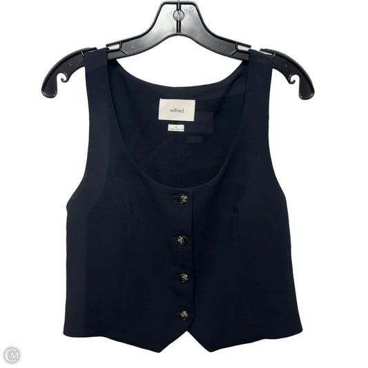 Top Sleeveless By Wilfred In Black, Size: 10